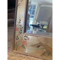 La Barge Chinoiserie Verre Eglomise Mirror