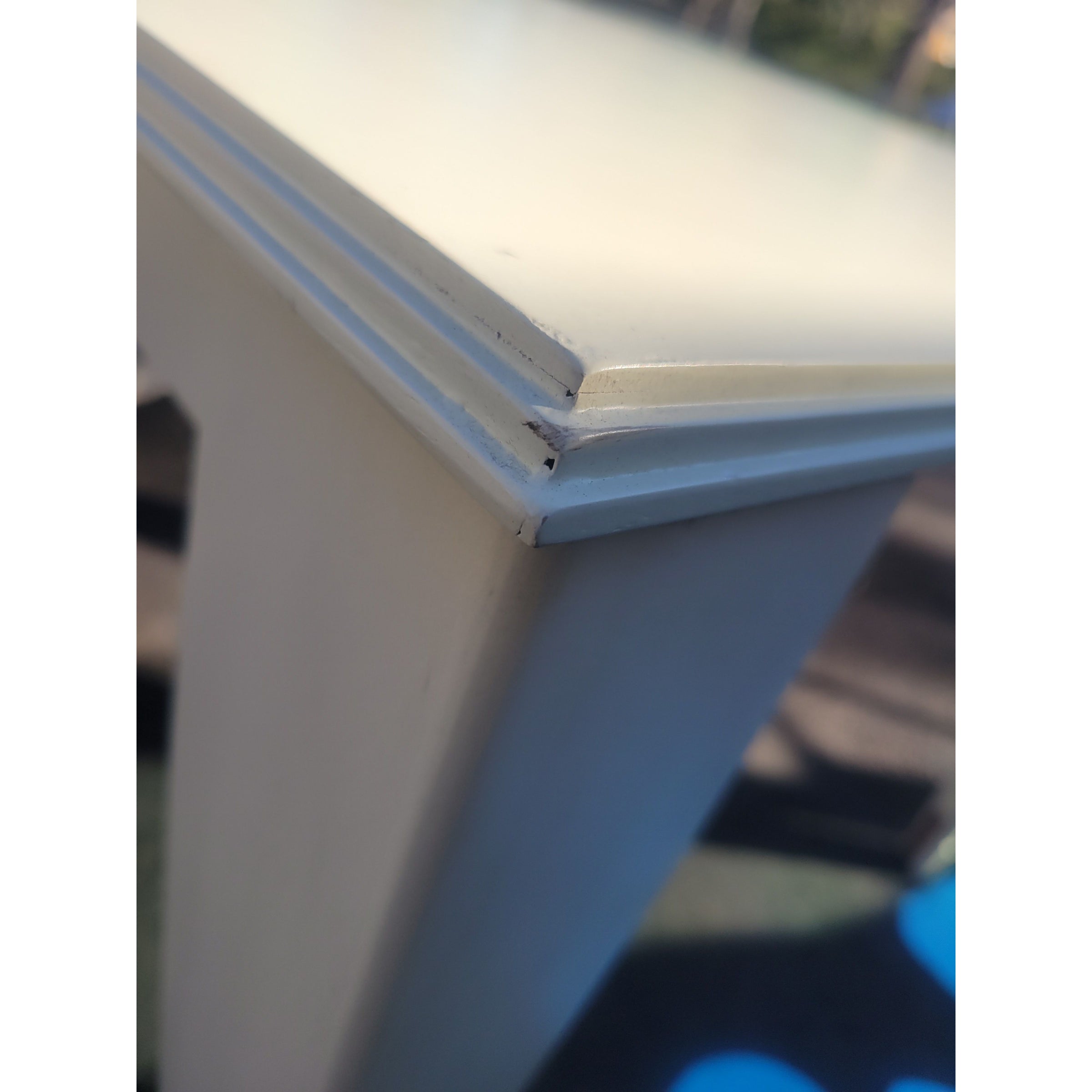 Square Blonde Wood Folding Card Table