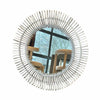 Round White Wicker Loop Mirror by Serena & Lily