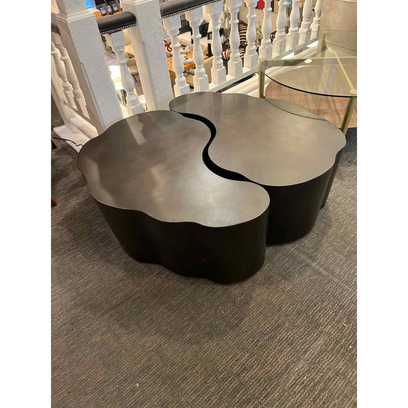 Arteriors Asymmetrical Metal Meadow Coffee Table (2 pieces)