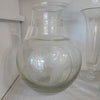 Perry Coyle Etched Glass Urn Shaped Vase