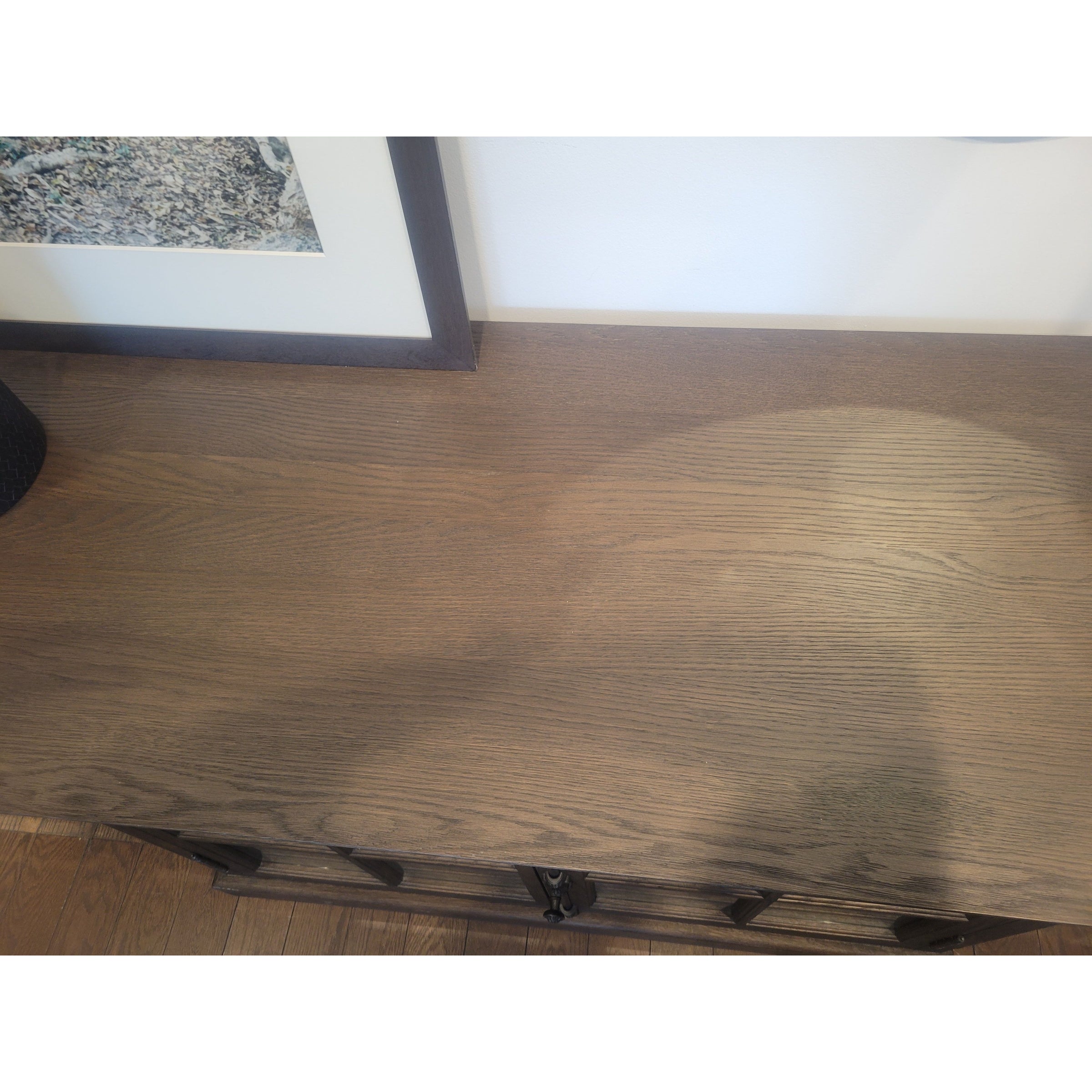French Casement Oak Media Cabinet / Buffet by RH