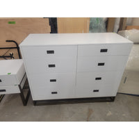 'Avalon' White Wood 8-Drawer Dresser by RH - AS IS