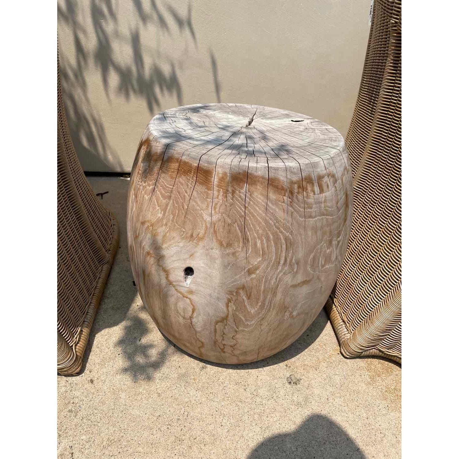 Barrel Stump Stool by Harbour