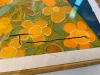 'Comfortably Confident' L.E. Print by Itzchak Tarkay in Gold Frame