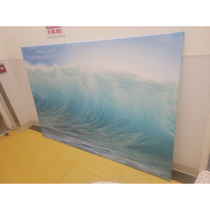Ocean Wave Print on Canvas