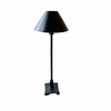 Pair of Black Metal Shaded Table Lamps by RH