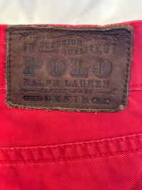 Men's Ralph Lauren Mens Size 35/30 Red Pants