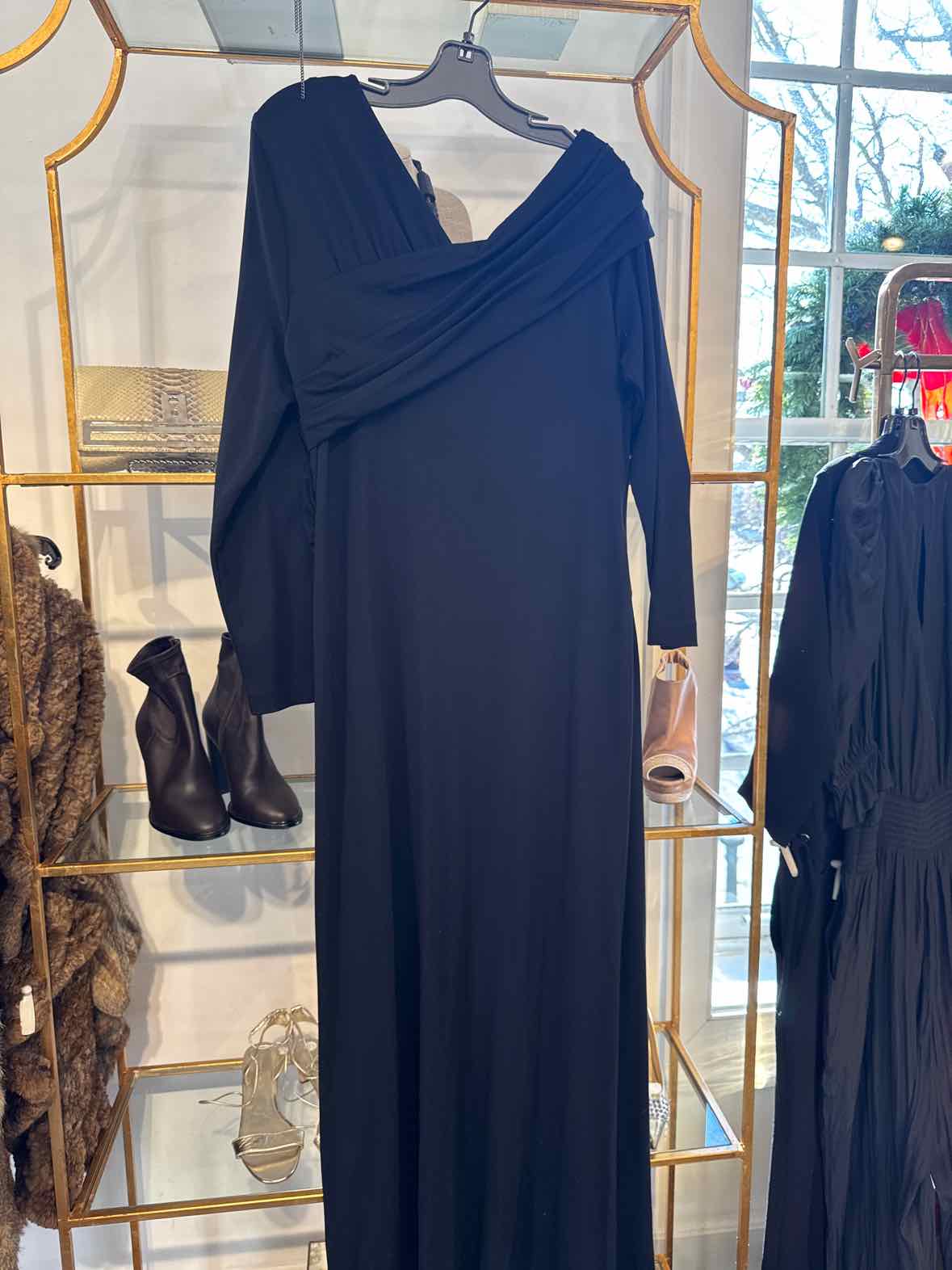 Women's Diane Von Furstenberg Size XL Black Dress