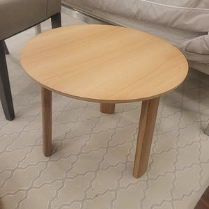 Alle Round Natural Oak Coffee Table by Hem (AS IS)