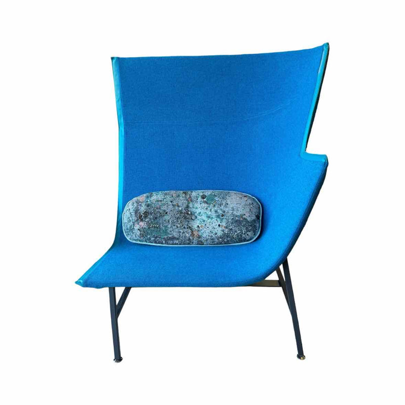 Moroso Paper Planes Blue Low Arm Chair