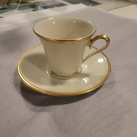Lenox 24k Gold Teacup & Saucer