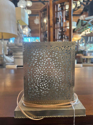 Silver Moroccan Lantern