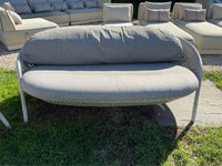 All Weather Wicker Ahnda Sofa by Dedon (AS IS)