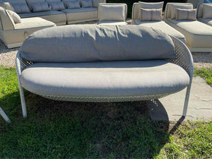 All Weather Wicker Ahnda Sofa by Dedon (AS IS)