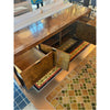 'Dunbar' Rosewood & Chrome Credenza by Roger Sprunger - AS IS