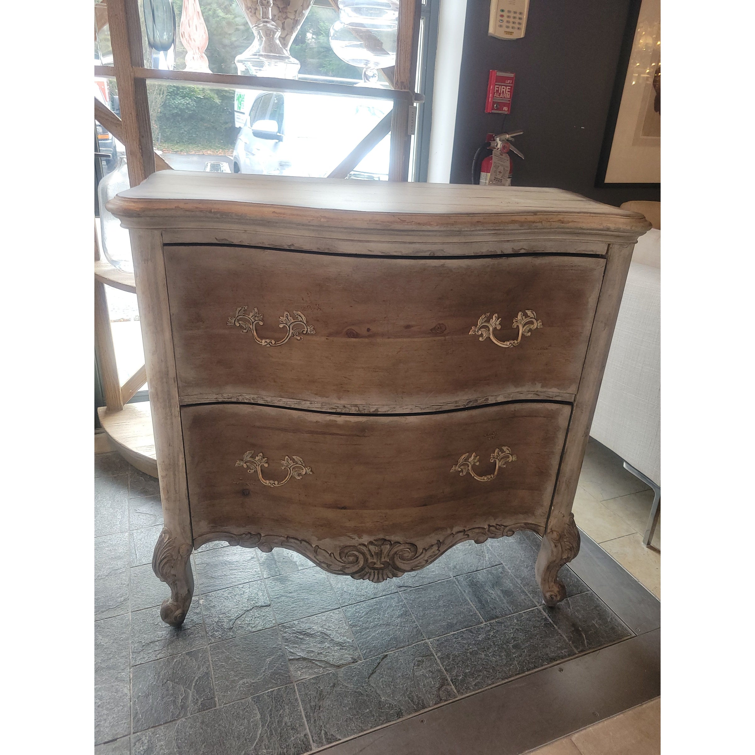 Monaco Rustic Wood 2-Drawer Chest by Pulaski