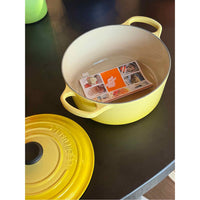 Le Creuset Yellow French Oven w/ Lid