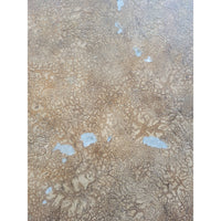 Round Wood Pub Tripod Table w/ Leather Top by Stanley (AS IS) - colletteconsignment.com