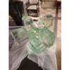 Green Cast Glass Blocks Side Table by Imperial Imagineering Italy