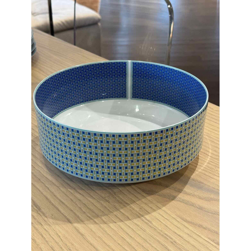 Hermes Tie Set Porcelain Salad Bowl