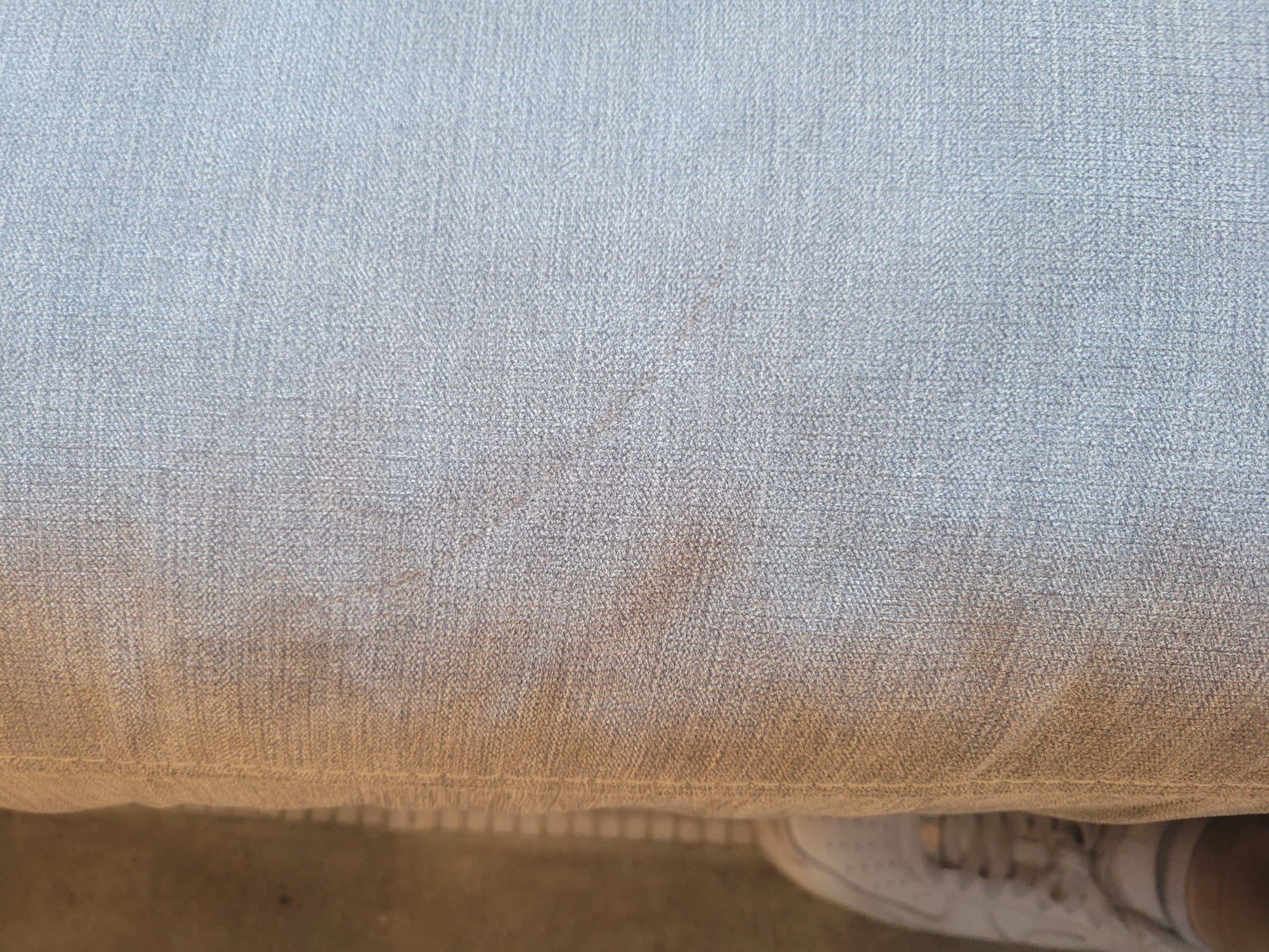 11-ft Martha's Vineyard Gray Slipcover Chaise Sofa by Cobble Hill for ABC