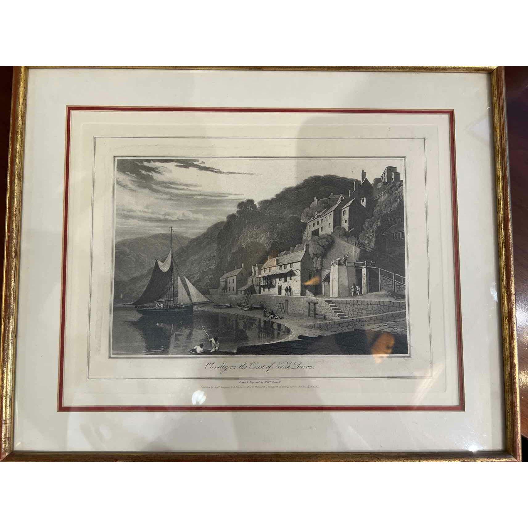 "Coast of North Devon Scotland" by William Daniell Artwork