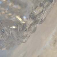 Finnish Art Glass Tripod Bowl by Tapio Wirkkala for Iittala Miracus (AS IS)