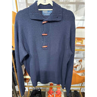 Men's Polo by Ralph Lauren Mens Size L Navy Blue Sweater