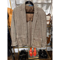 Men's Polo by Ralph Lauren Mens Size 40 Multi-Brown Blazer