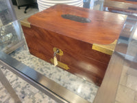 Antique Victorian Walnut Writing / Jewelry Box