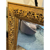 Large Rectangular Mirror w/ Carved Cherubs