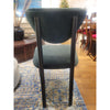 PAIR of Custom Dark Green Performance Velvet Chairs w/ Black Steel Legs