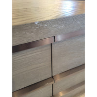 Bezier 9-Drawer Graywash Oak Dresser by RH