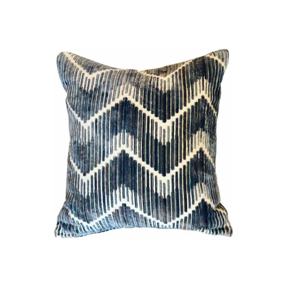 Navy Sarah Toss Square Pillow
