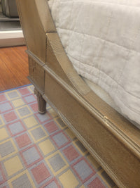 King-Sized Empire Rosette Sleigh Bed Frame by RH