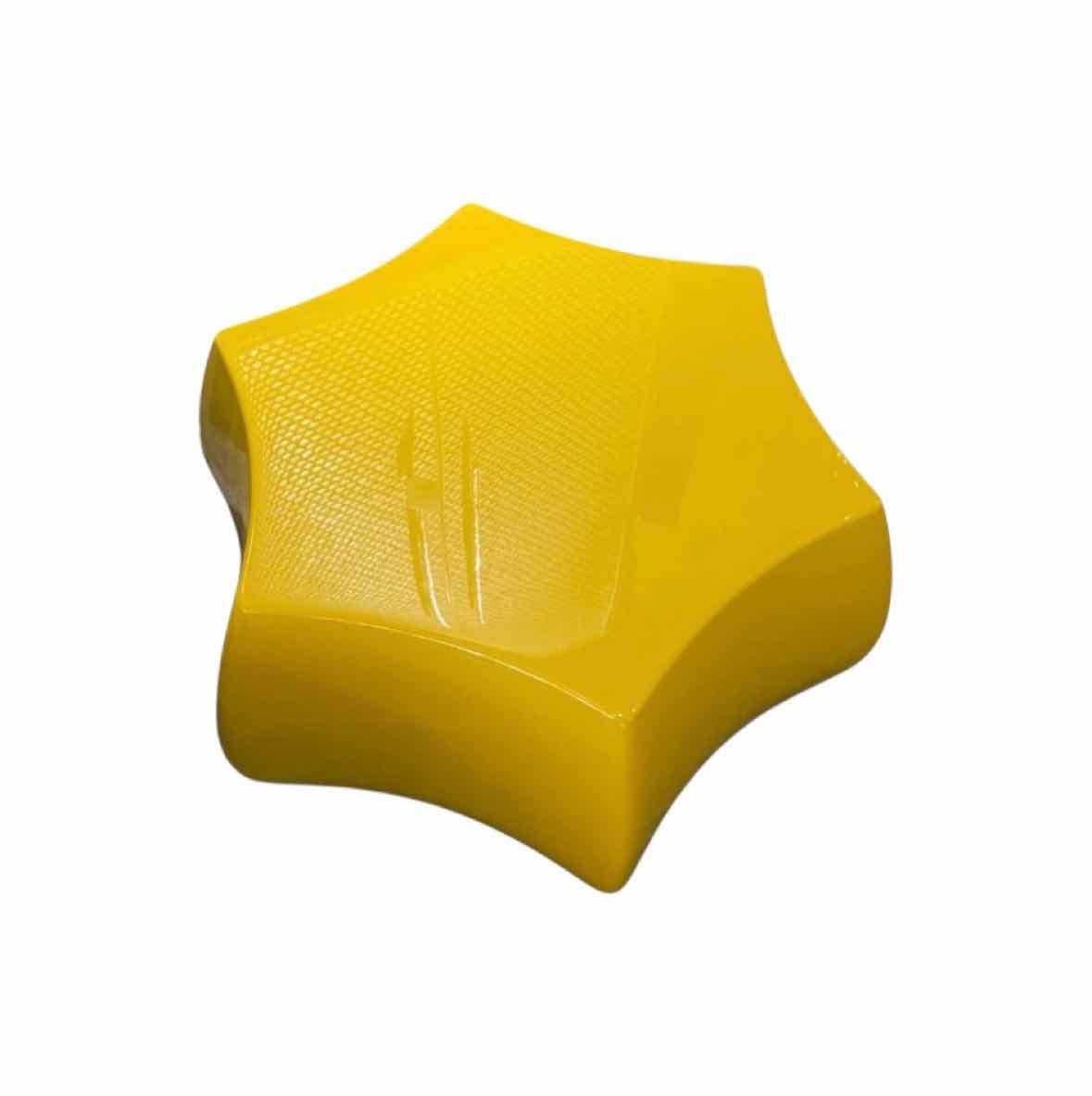 Roche Bobois Carambole Yellow Table Designed by Sacha Lakic