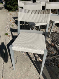 SET of 6 All Weather Wicker Play Side Chairs by Dedon (AS IS)