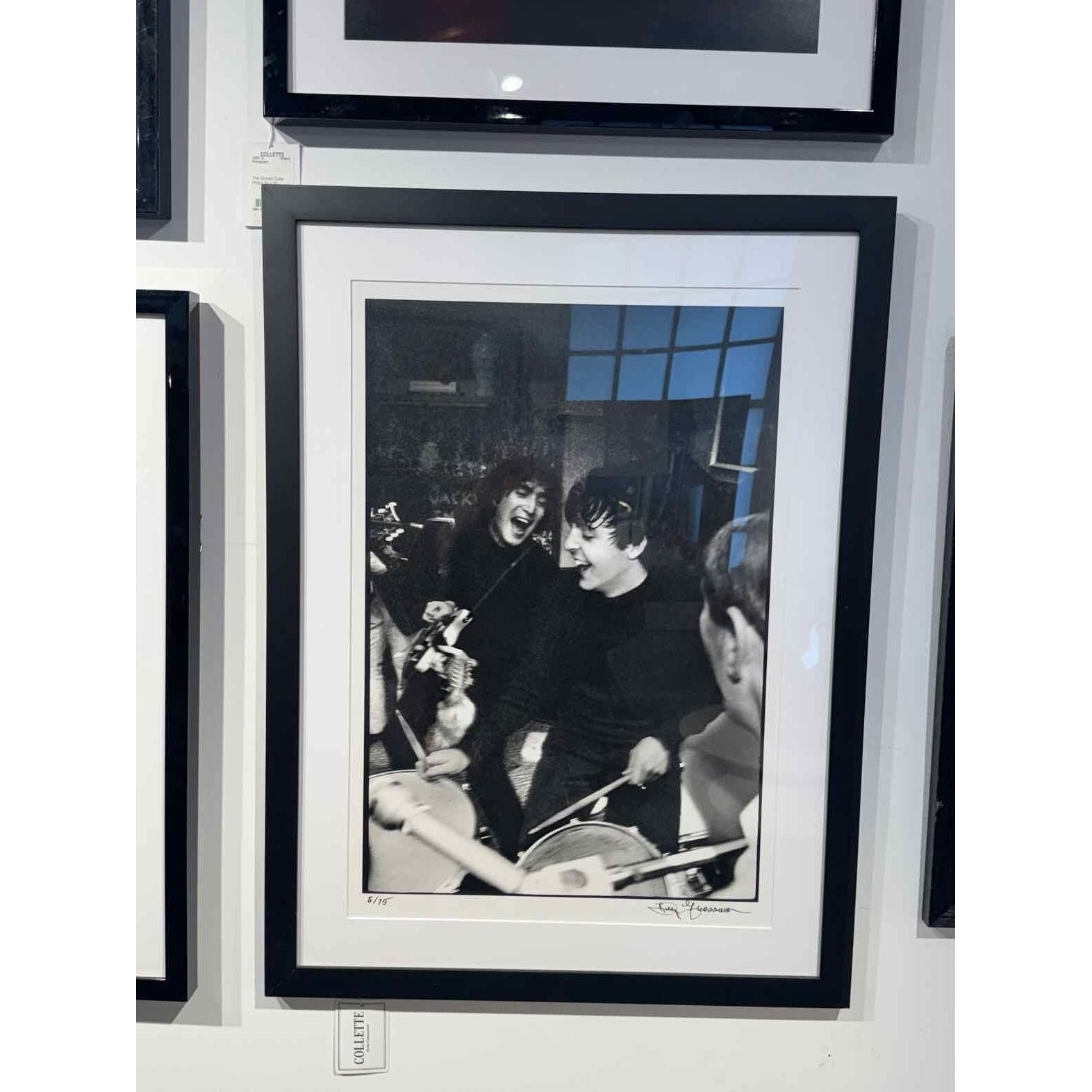 Signed Beatles B/W Photograph