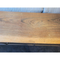 Live Edge Walnut & Metal Console Table by Central Station (AS IS)