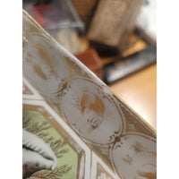 Italian Seashell Themed Diamond Ceramic Tray (AS IS)
