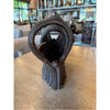 Ikebana Brown & Green Sculptural Vase