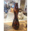 Tall Tiger Stripe Bud Vase
