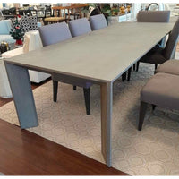 Extendable Arlis Gray Oak Dining Table w/ 2 Leaves by RH