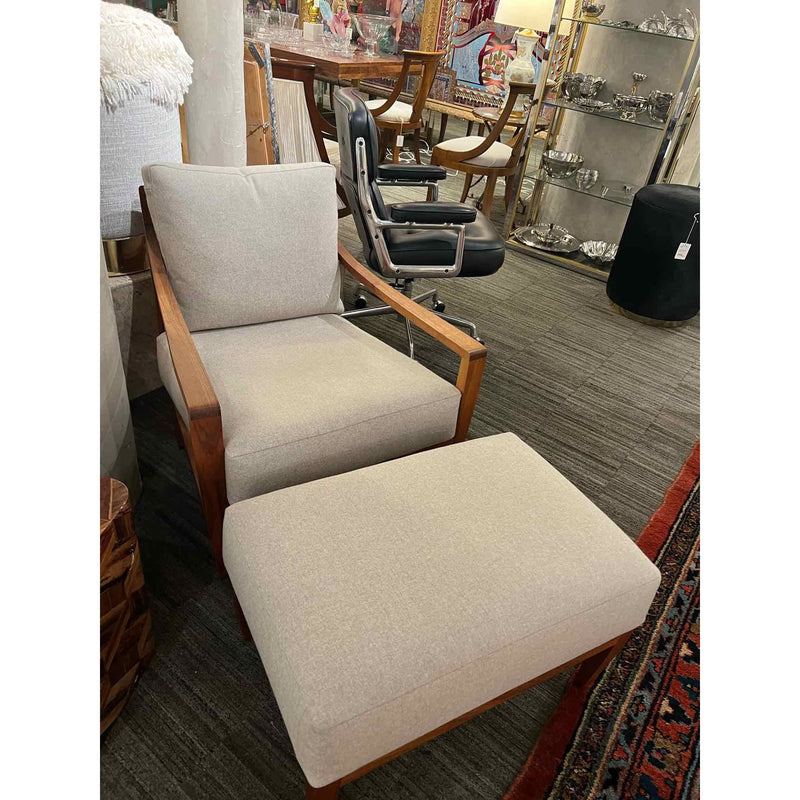 Hive Modern Accent Chair & Ottoman by Matthew Hilton from De La Espada