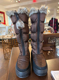 Women's Pajar Shoe Size 8 Brown/black Boots