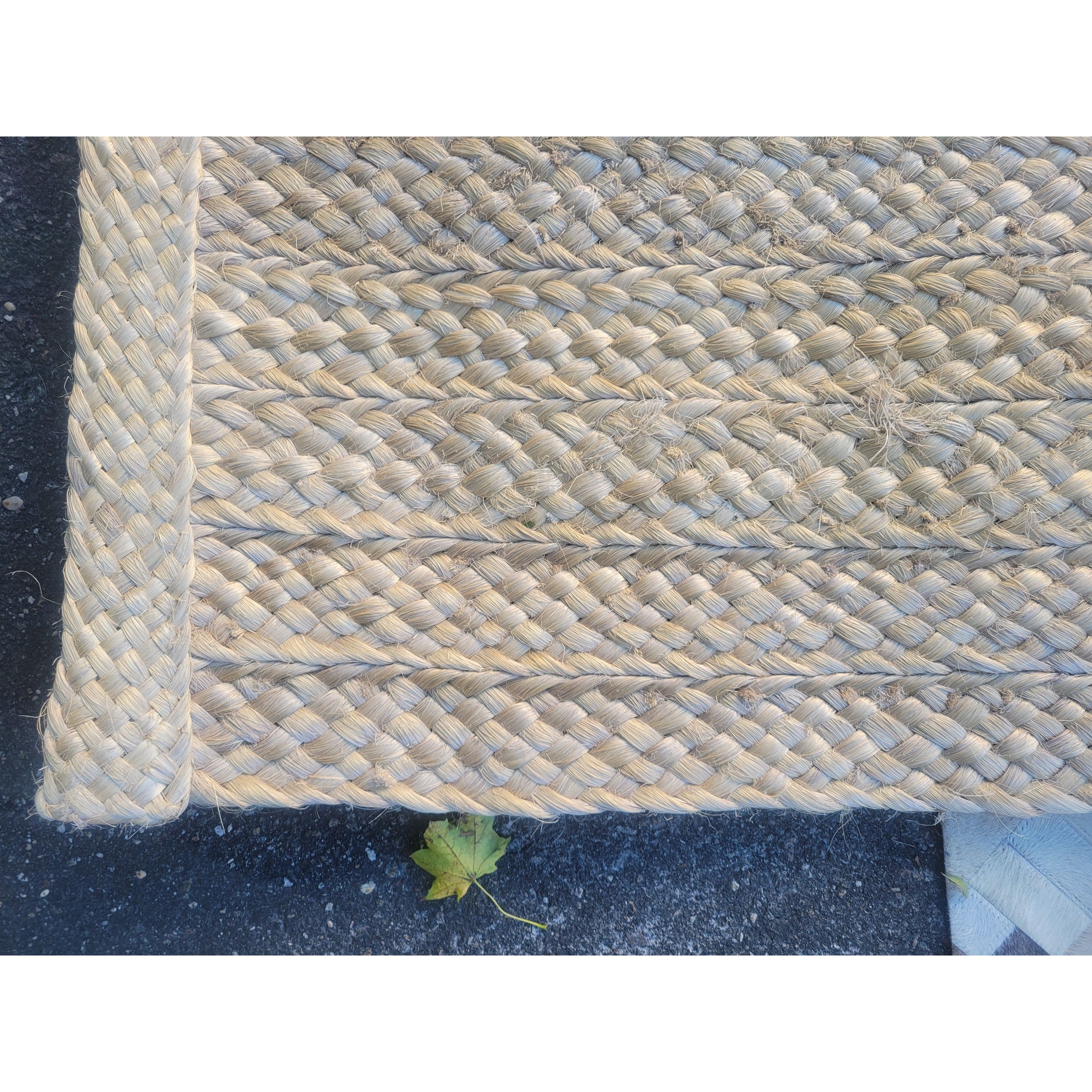 11x10.5 Natural Jute Rug