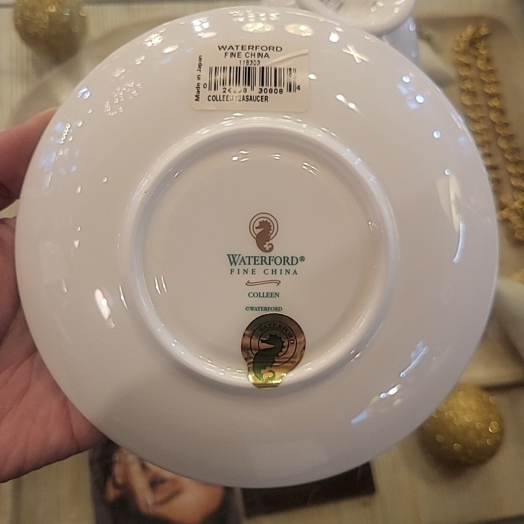 Colleen Teacup & Saucer by Waterford