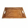 Rectangular Rattan Tray w/ Handles 27"L x 20"W x 3"H