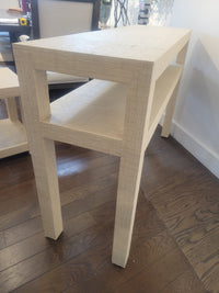 Grasscloth Console Table by Serena & Lily